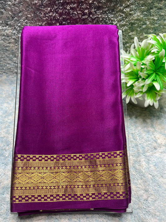 Pure Mysore Silk Saree ( 60 Grams )