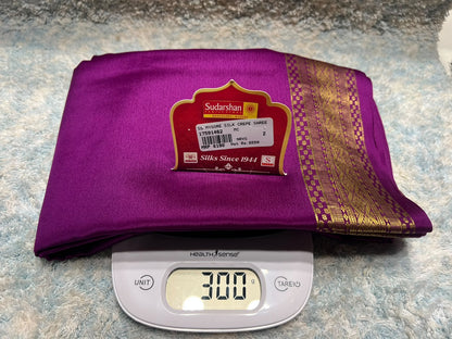 Pure Mysore Silk Saree ( 60 Grams )