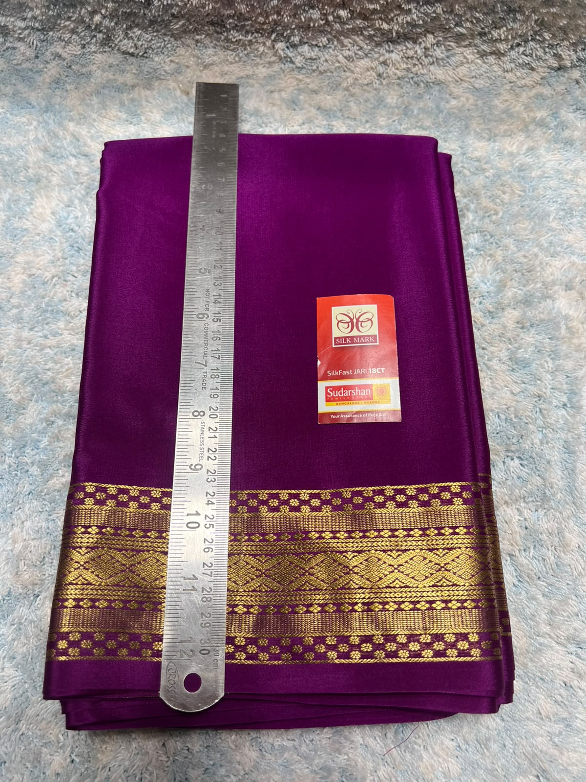 Pure Mysore Silk Saree ( 60 Grams )