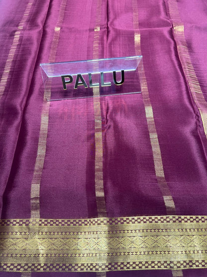 Pure Mysore Silk Saree ( 60 Grams )