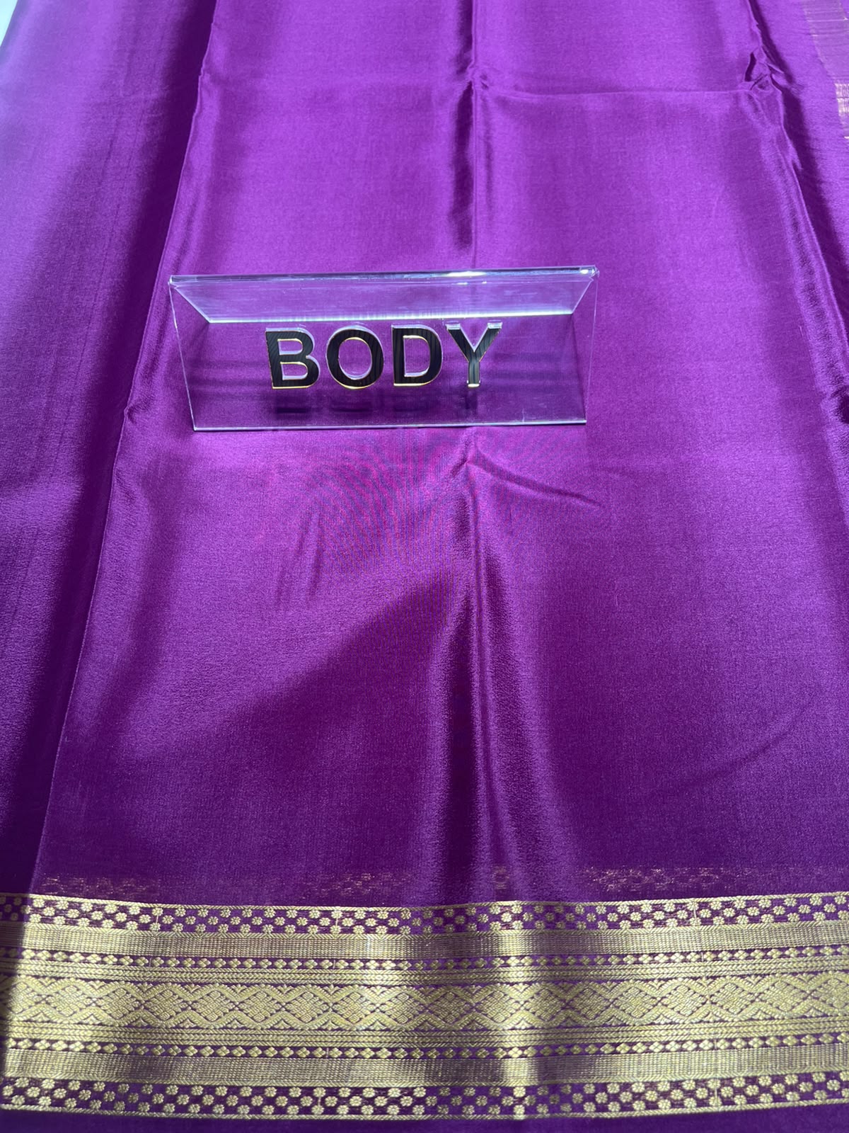 Pure Mysore Silk Saree ( 60 Grams )