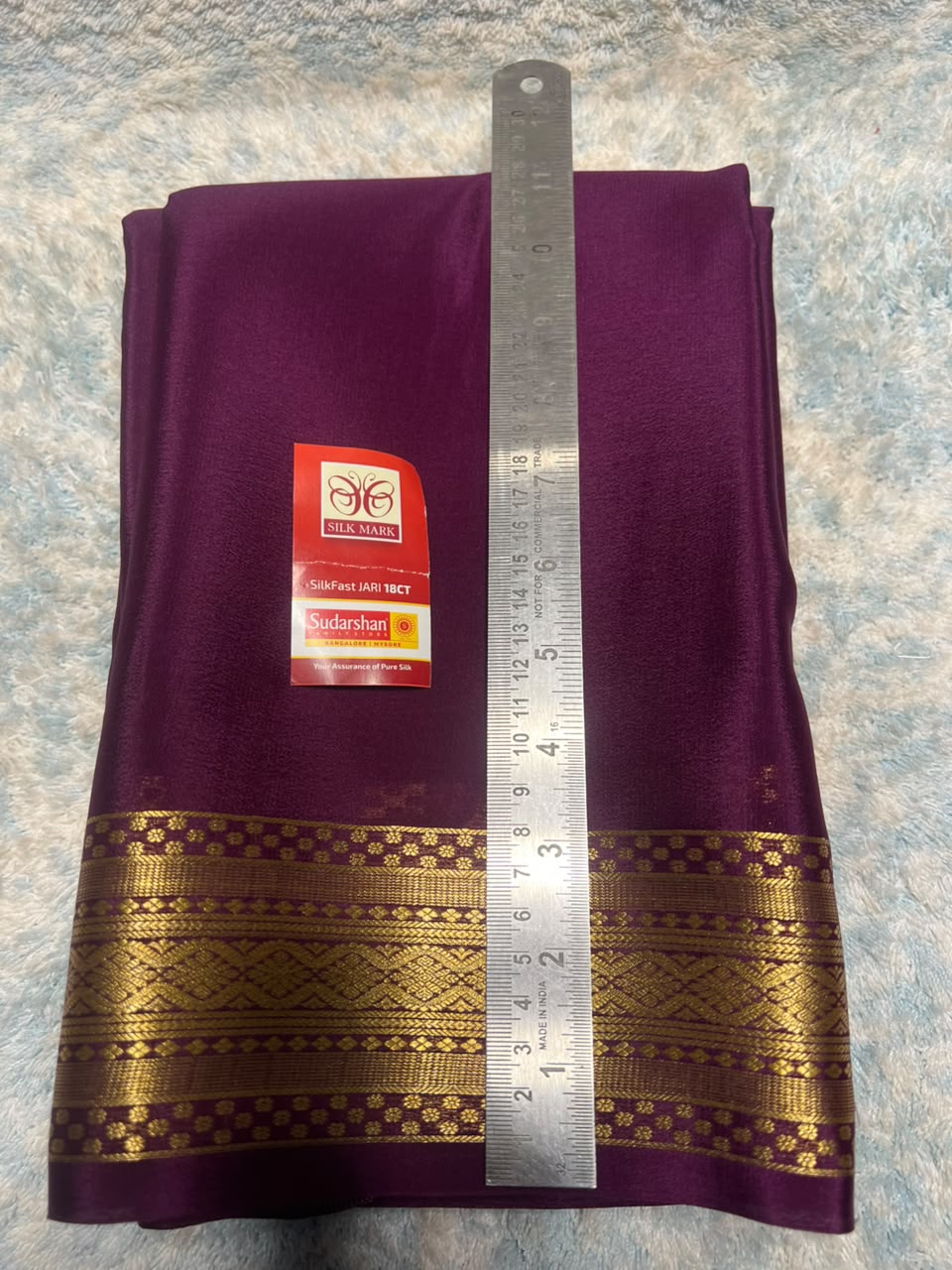 Pure Mysore Silk Saree ( 60 Grams )