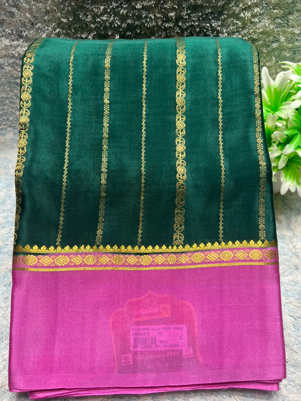 Pure Mysore Silk Saree.