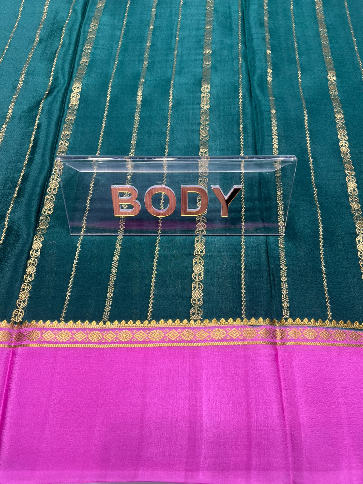 Pure Mysore Silk Saree.