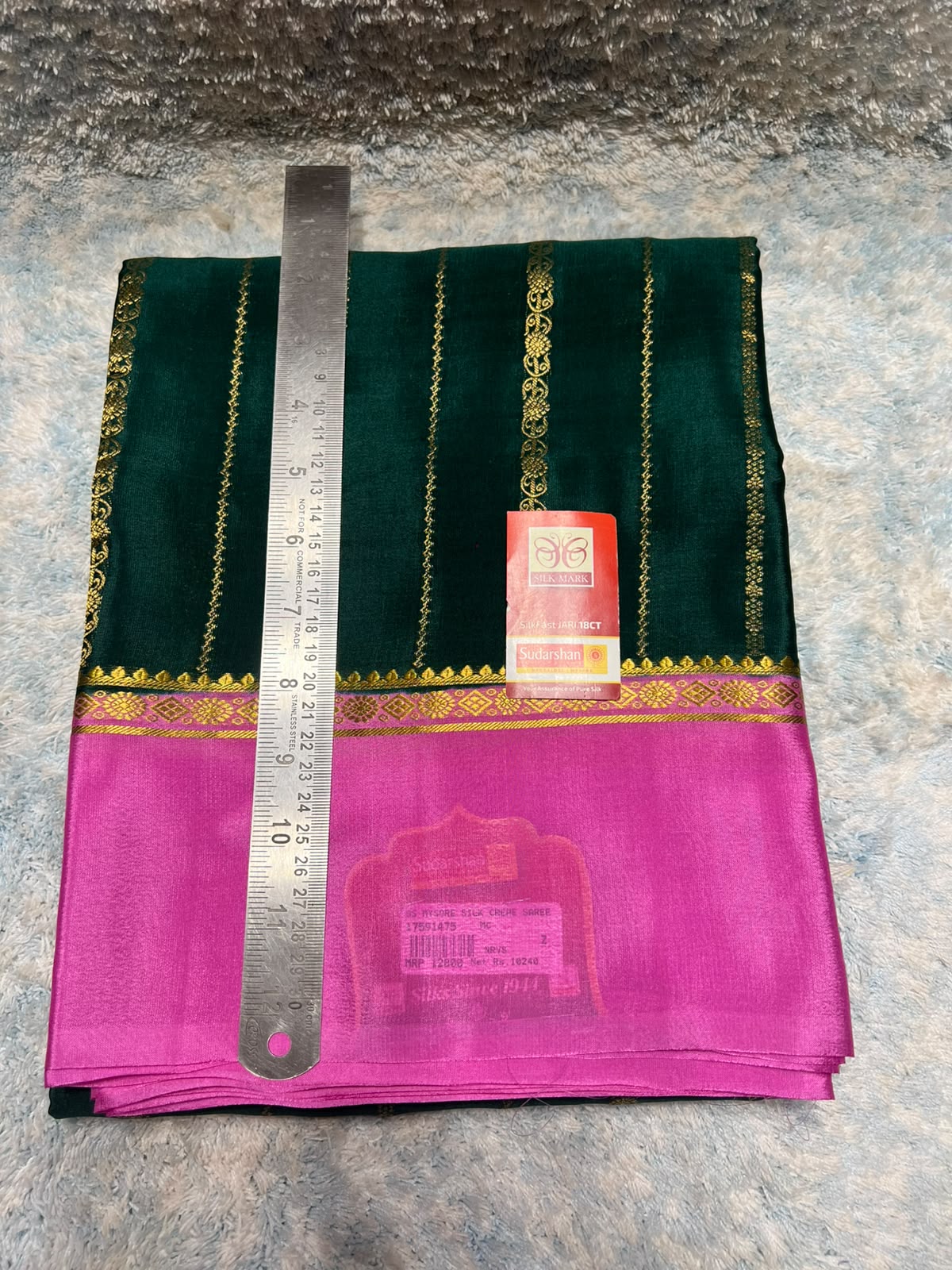 Pure Mysore Silk Saree.