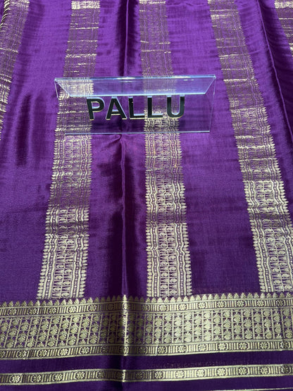 Pure Mysore Silk Saree.