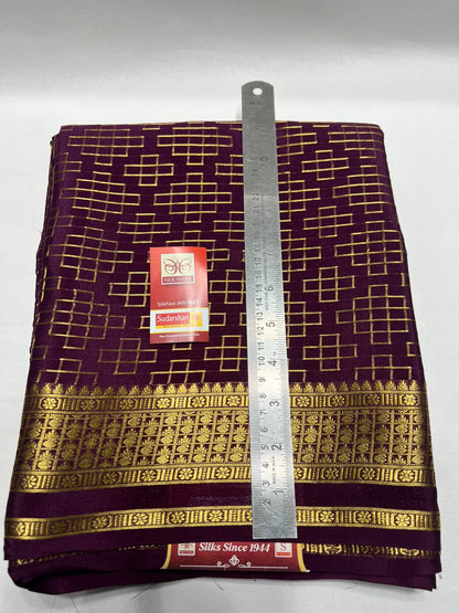 Pure Mysore Silk Saree.
