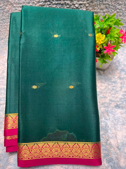 Pure Mysore Silk Saree ( 60 Grams )