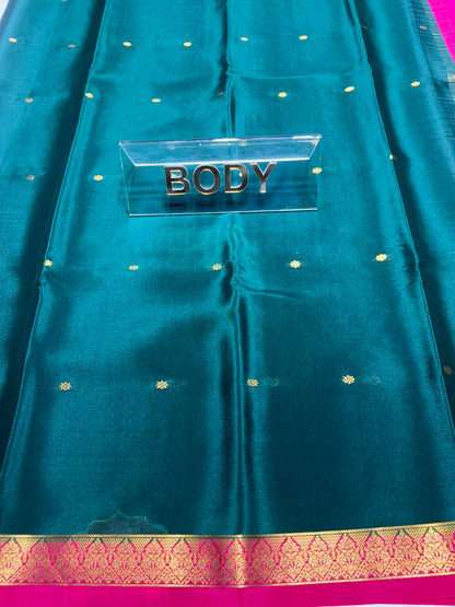 Pure Mysore Silk Saree ( 60 Grams )