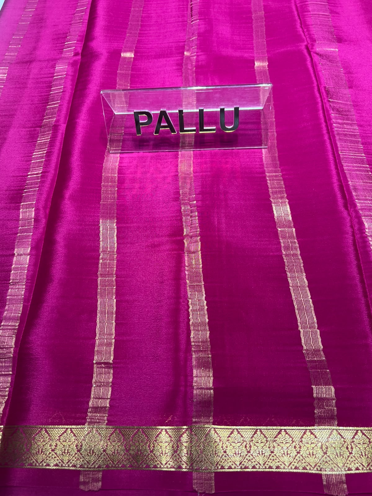Pure Mysore Silk Saree ( 60 Grams )