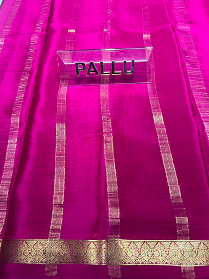 Pure Mysore Silk Saree ( 60 Grams )