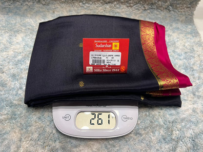 Pure Mysore Silk Saree ( 60 Grams )