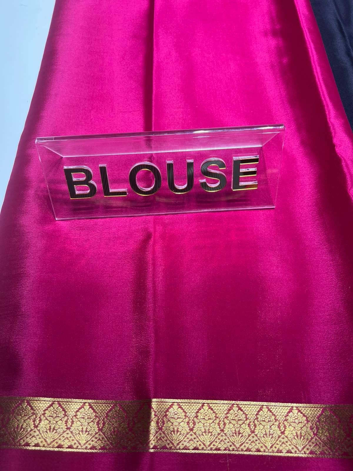 Pure Mysore Silk Saree ( 60 Grams )