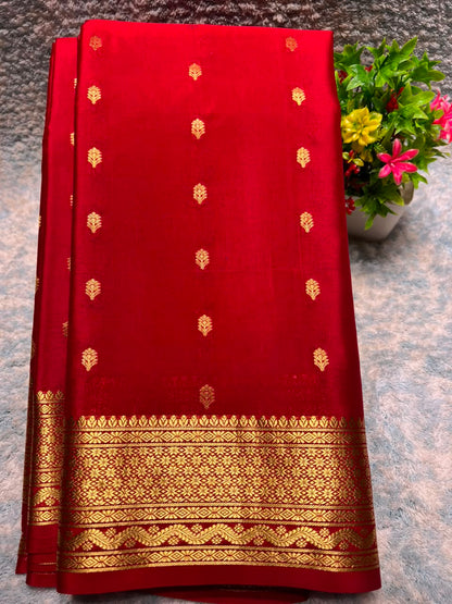 Pure Mysore Silk Saree ( 60 Grams )