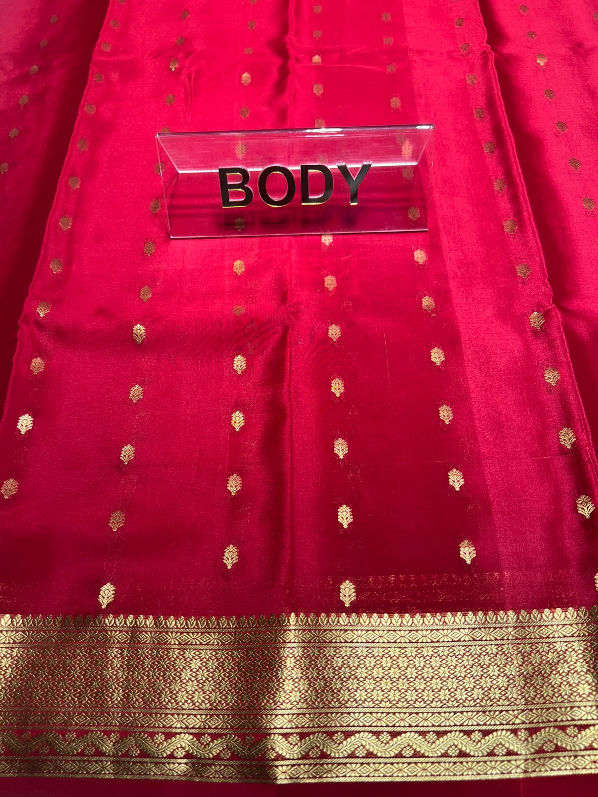 Pure Mysore Silk Saree ( 60 Grams )