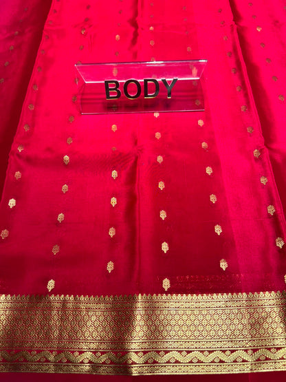 Pure Mysore Silk Saree ( 60 Grams )