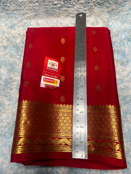 Pure Mysore Silk Saree ( 60 Grams )