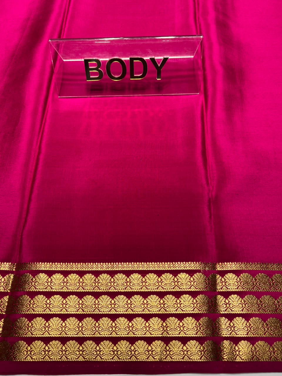 Pure Mysore Silk Saree.