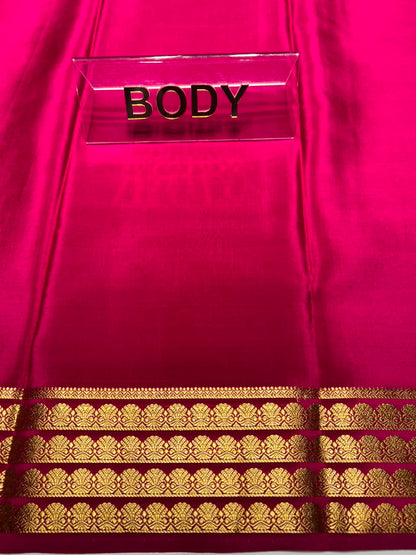 Pure Mysore Silk Saree.
