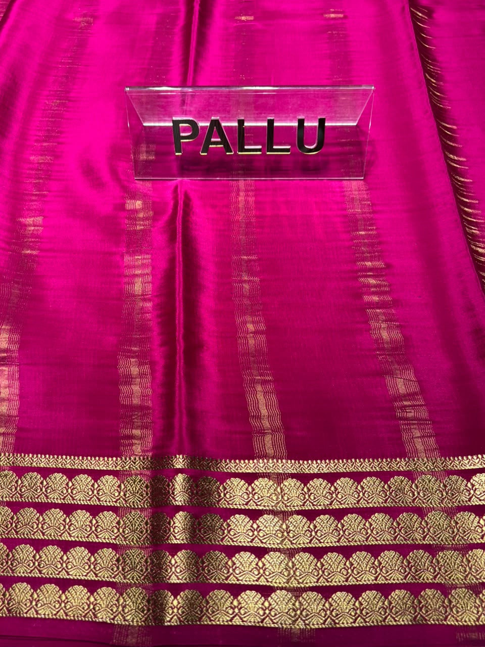 Pure Mysore Silk Saree.