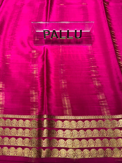 Pure Mysore Silk Saree.