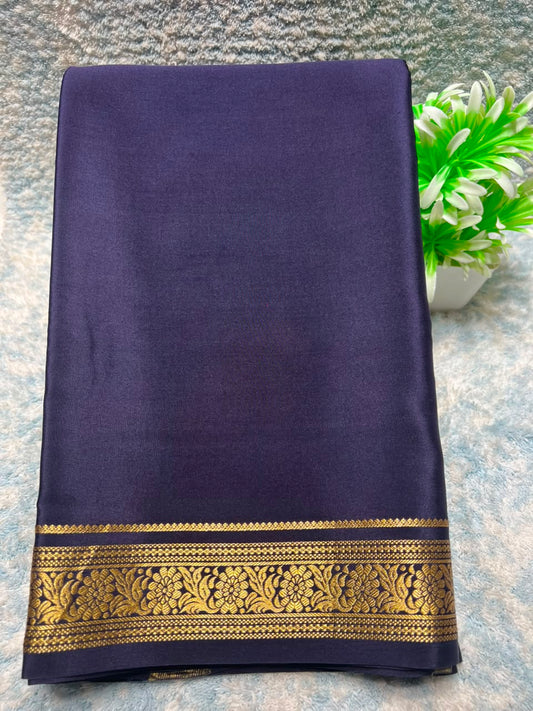 Pure Mysore Silk Saree.