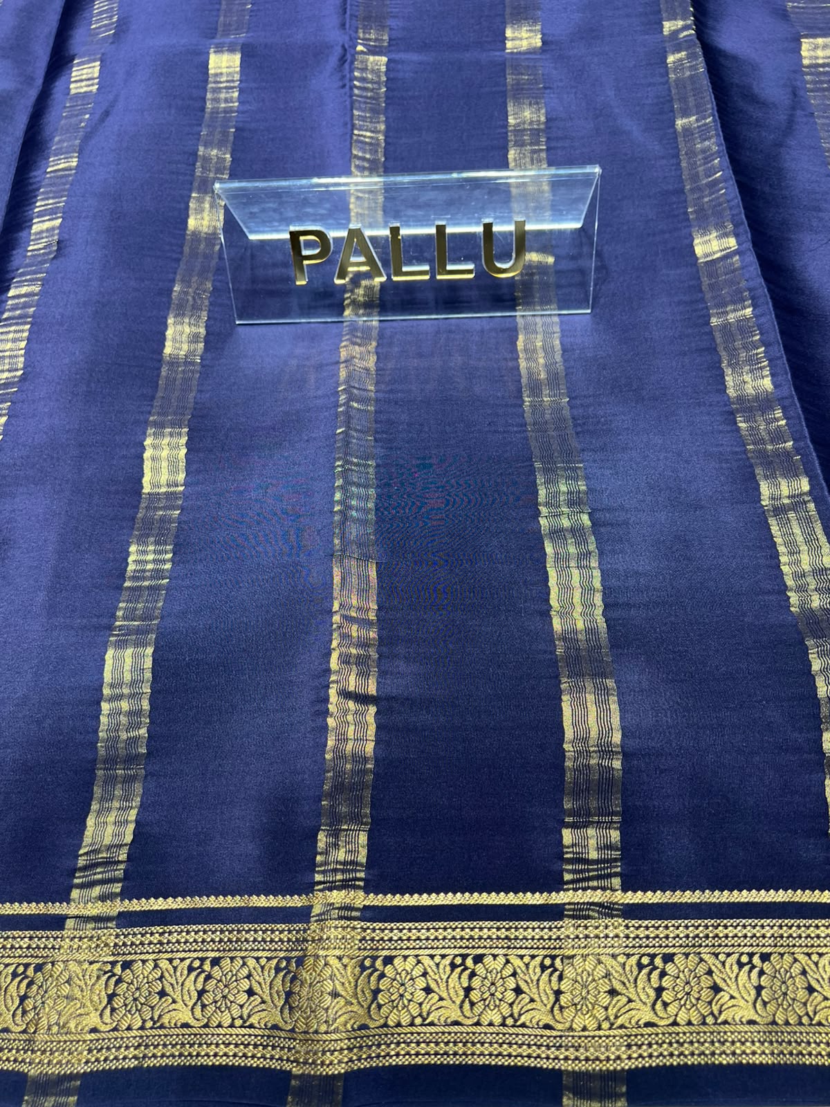 Pure Mysore Silk Saree.