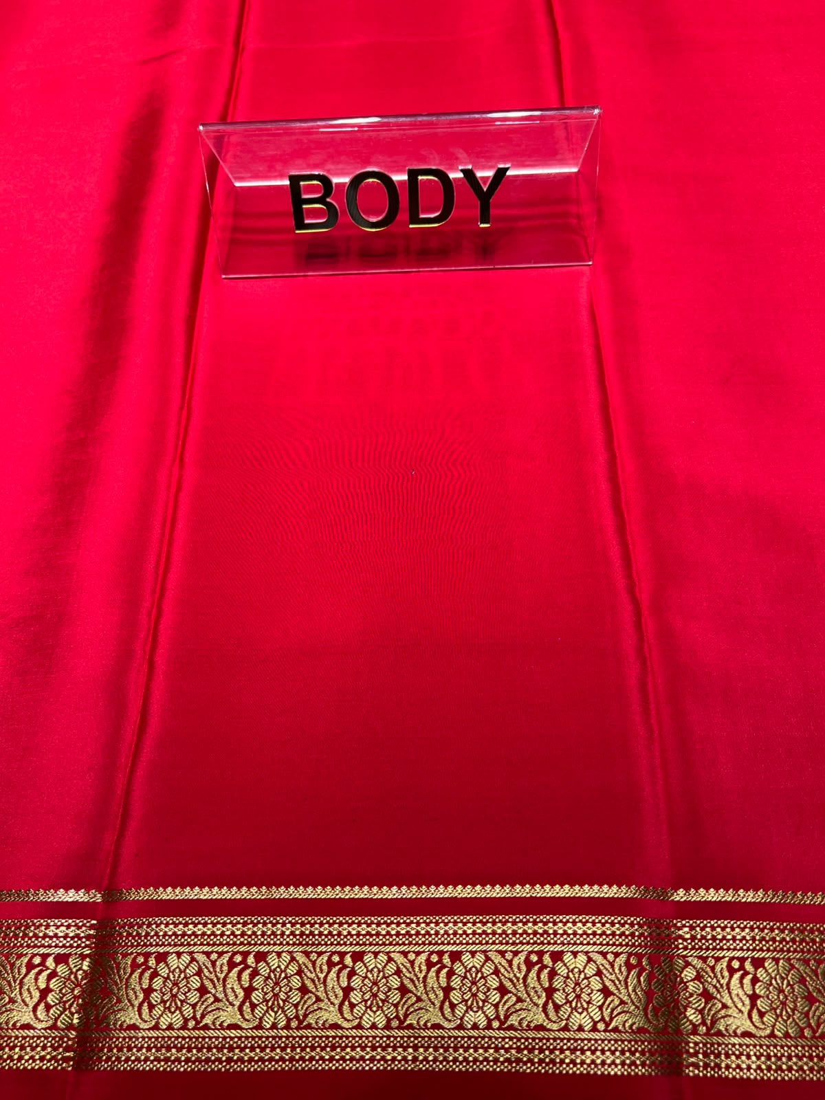Pure Mysore Silk Saree.