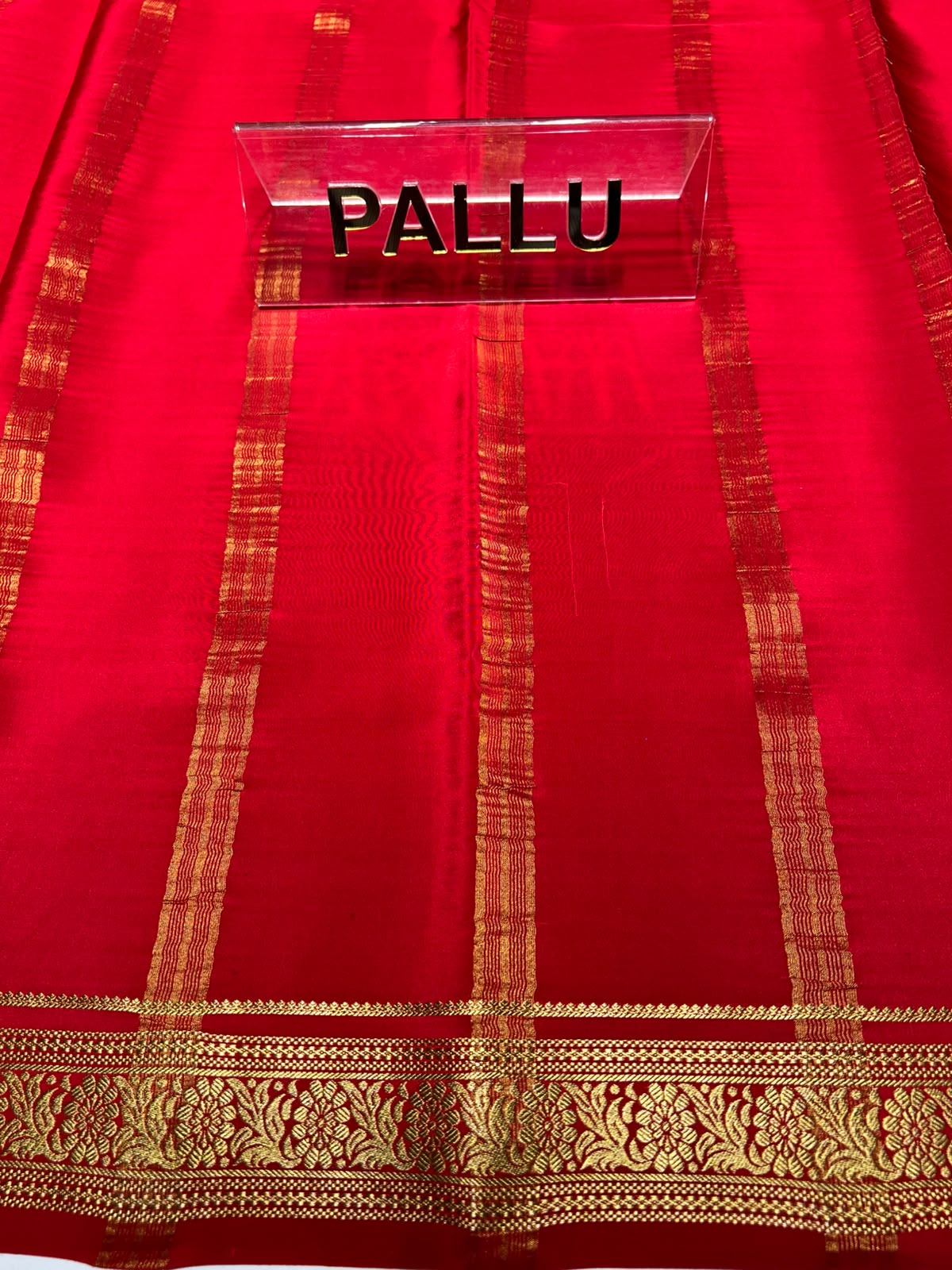 Pure Mysore Silk Saree.