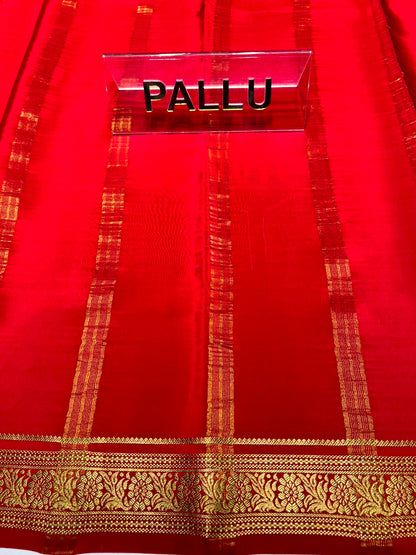 Pure Mysore Silk Saree.