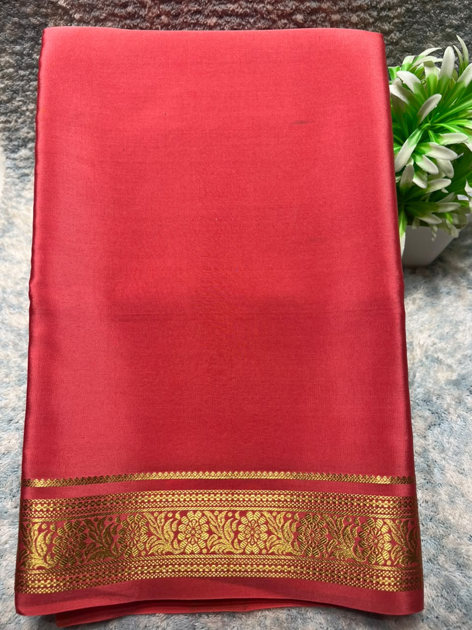 Pure Mysore Silk Saree.