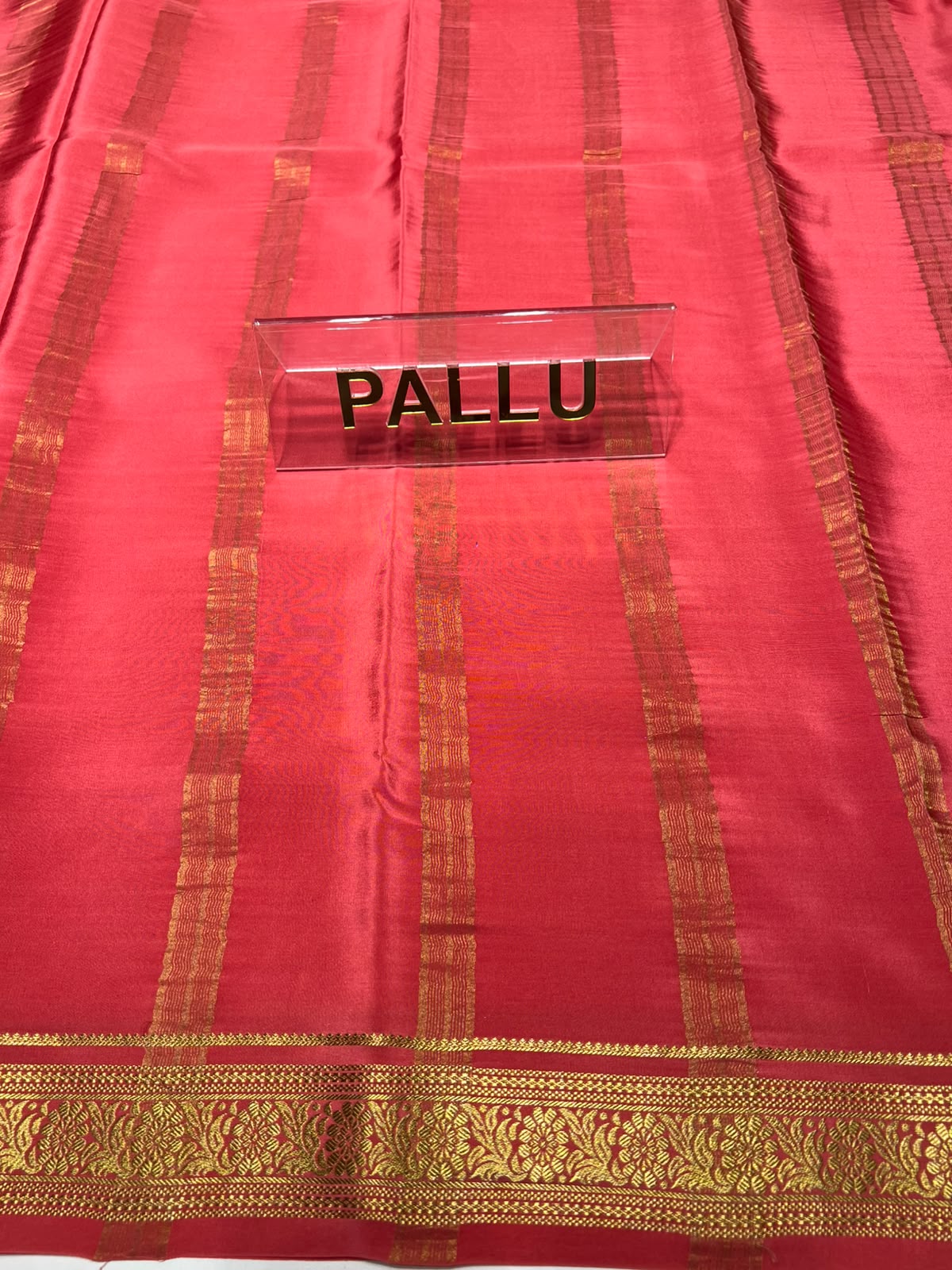 Pure Mysore Silk Saree.