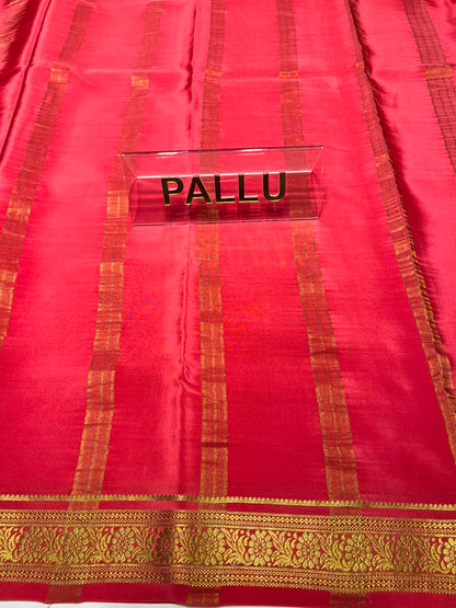 Pure Mysore Silk Saree.