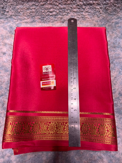 Pure Mysore Silk Saree.