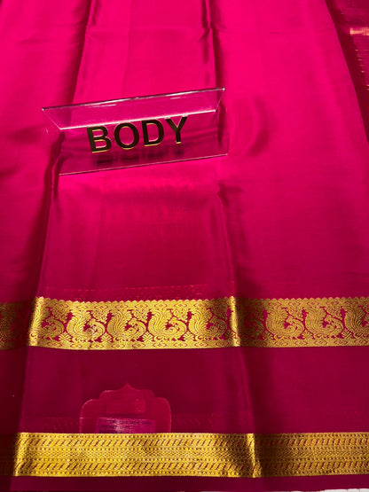 Pure Mysore Silk Saree ( 60 Grams )