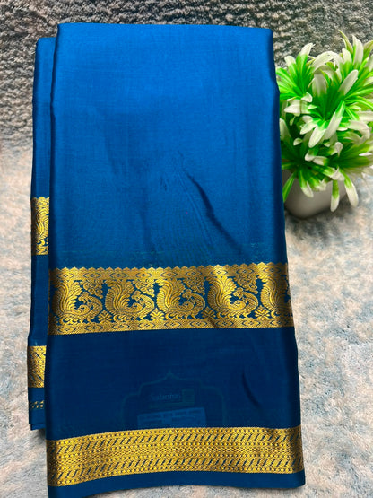 Pure Mysore Silk Saree ( 60 Grams )