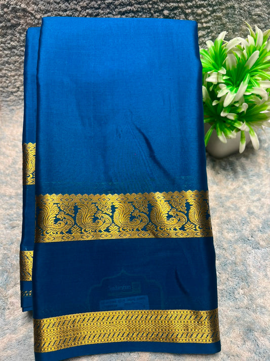 Pure Mysore Silk Saree ( 60 Grams )