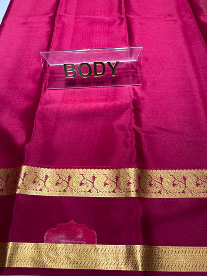 Pure Mysore Silk Saree ( 60 Grams )