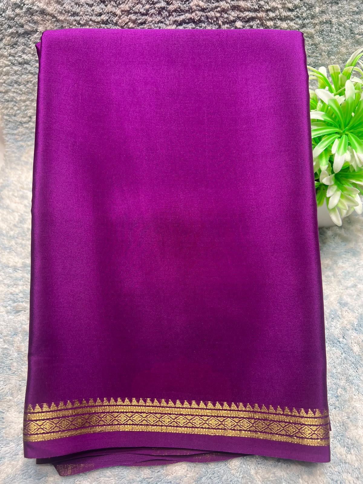 Pure Mysore Silk Saree.