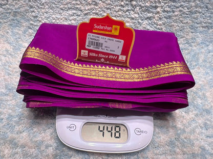 Pure Mysore Silk Saree.