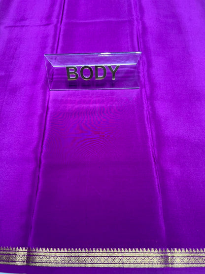 Pure Mysore Silk Saree.