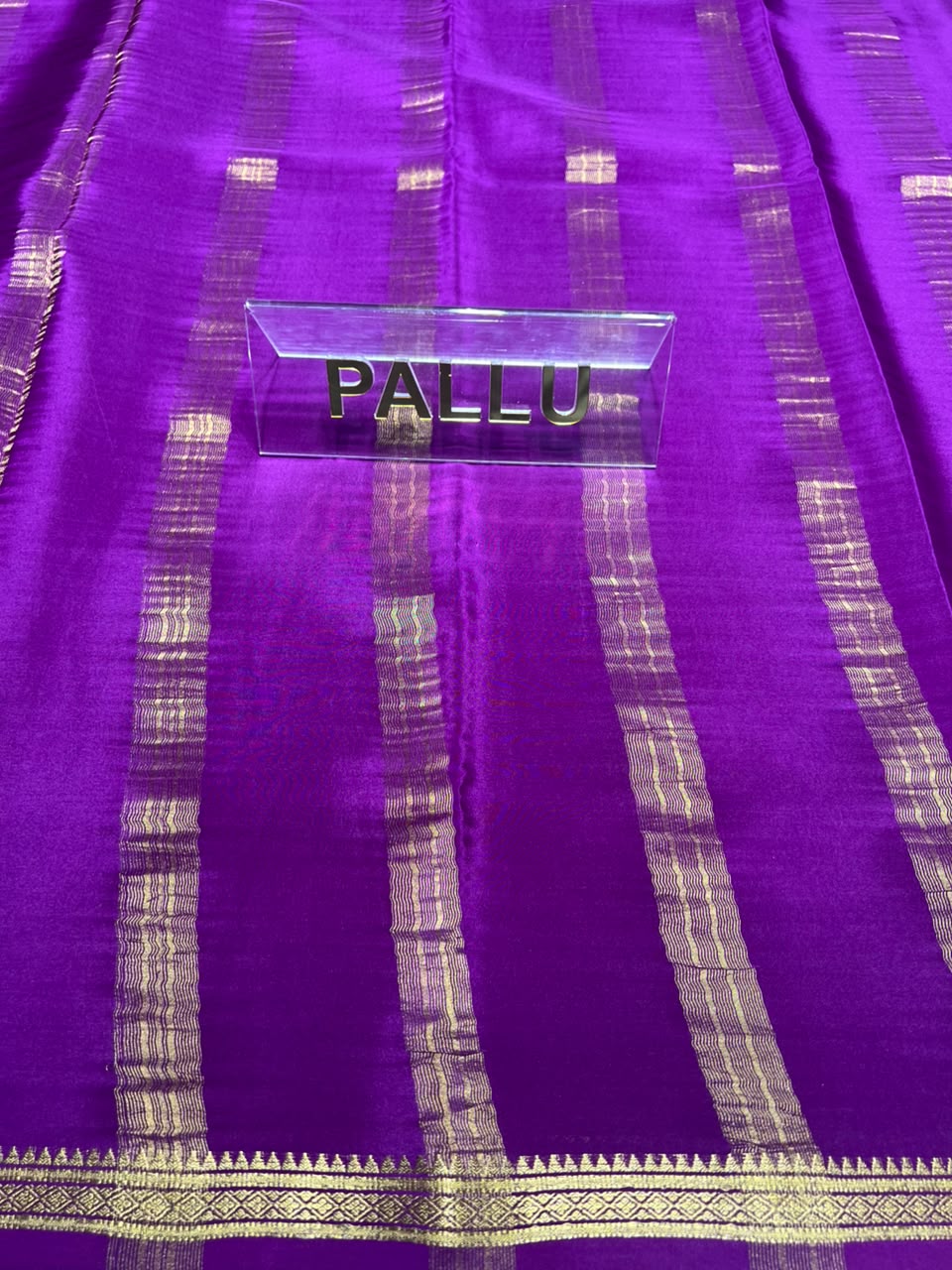 Pure Mysore Silk Saree.