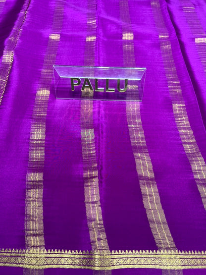 Pure Mysore Silk Saree.