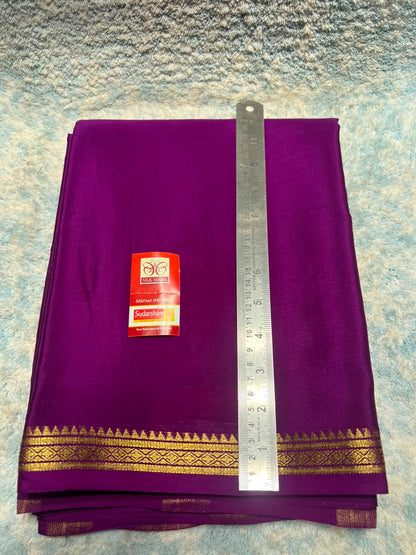 Pure Mysore Silk Saree.