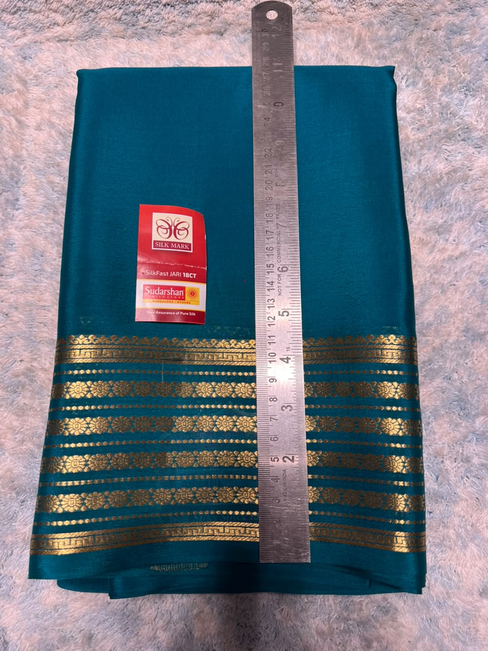 Pure Mysore Silk Saree ( 60 Grams )