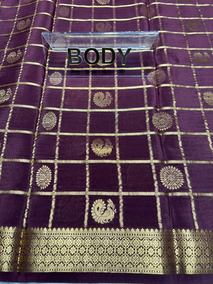 Pure Mysore Silk Saree.