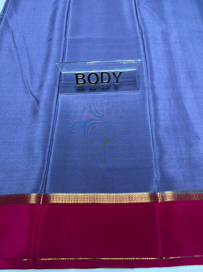 Pure Mysore Silk Saree.