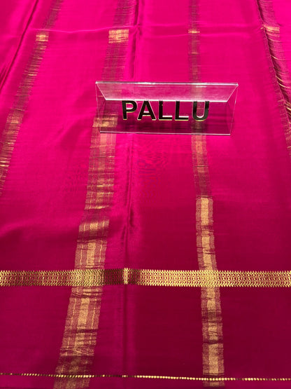Pure Mysore Silk Saree.