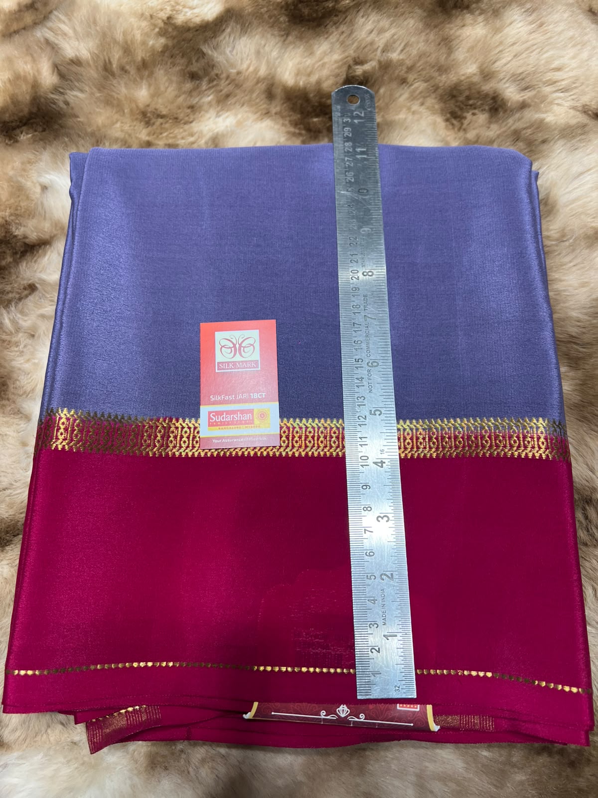 Pure Mysore Silk Saree.