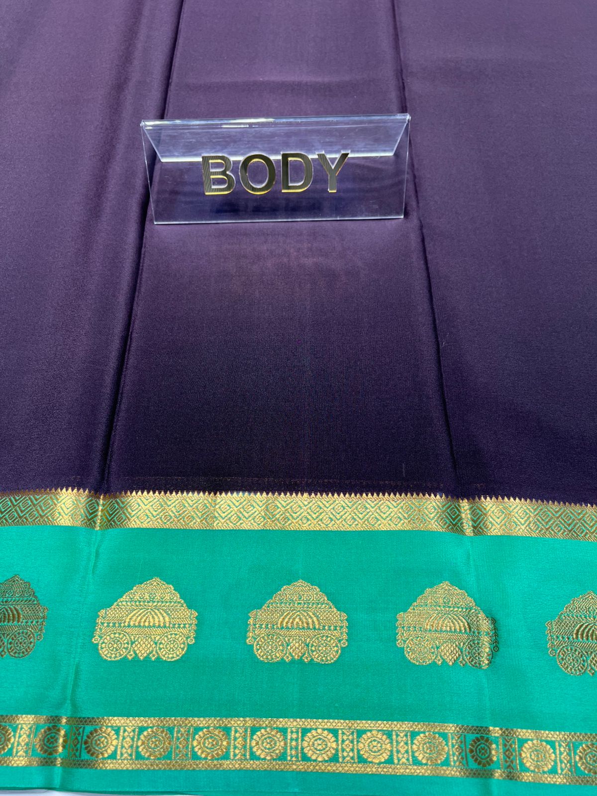 Pure Mysore Silk Saree.